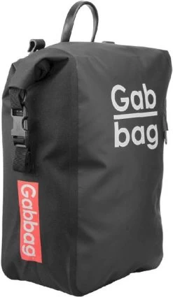 Gabbag Waterdichte Enkele Fietstas - 25 Liter - Zwart -Buitensporten Verkoopwinkel 0bbk510 100 08 resultaat