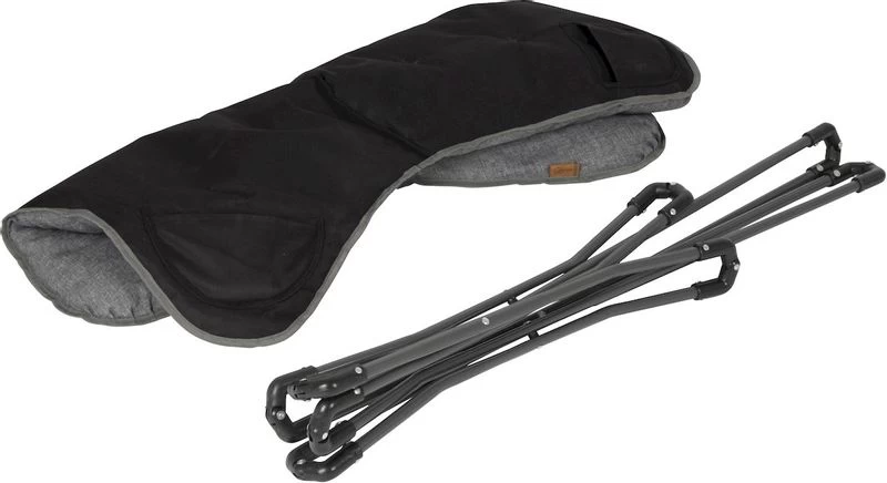 Bo-Camp Urban Outdoor Redbridge Vlinderstoel - Antraciet 8 Bo-Camp Urban Outdoor Redbridge Vlinderstoel - Antraciet - Afbeelding 6