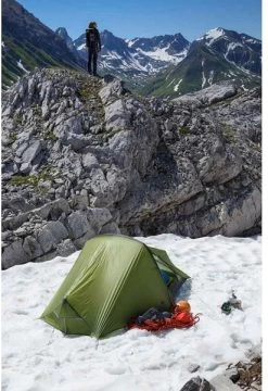 Vango F10 Helium UL 2 Ultralichte Trekking Tunneltent - 1/2 Persoons - Groen -Buitensporten Verkoopwinkel 1900 1783 f10 helium ul 2 4