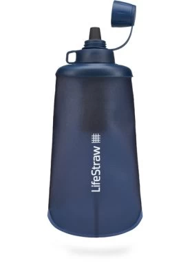 Lifestraw Peak Opvouwbare Waterfilter Fles - 650 Ml - Blauw -Buitensporten Verkoopwinkel 1900 1900 00104066 03