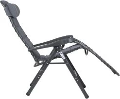 Crespo Air-Deluxe AP-232 Relaxstoel - Grijs -Buitensporten Verkoopwinkel 795 1200 1104936 05