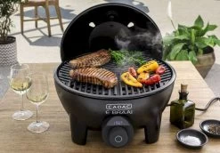 CADAC E-Braai Elektrische Barbecue - Zwart -Buitensporten Verkoopwinkel 835 1200 e braai food 1