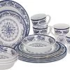 Bo-Camp Old Dutch Melamine Serviesset - 16-delig -Buitensporten Verkoopwinkel 900 1274 6181360