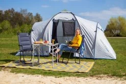Bo-Camp Copa Rio Comfort XXL Air Klapstoel - Grijs -Buitensporten Verkoopwinkel mg 8974 1